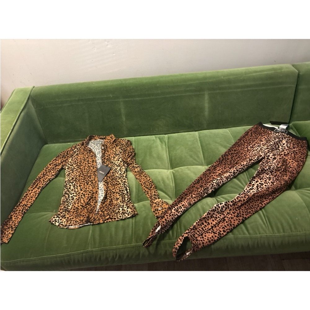 Versace leopard set